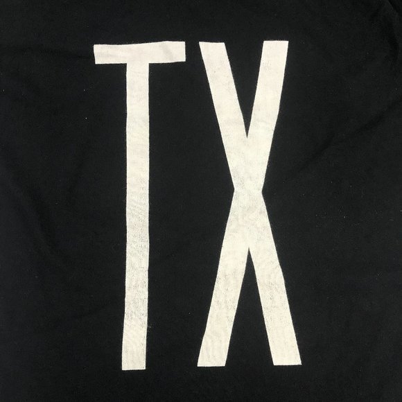 Texas - TX, Short Sleeve T-Shirt, Unisex, Black, NEW WITH TAG. - Picture 3 of 7